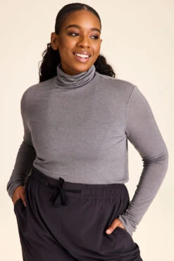 Washable Cashmere Turtleneck -EQUINOX Sales LOOK 3 FB T0139 146