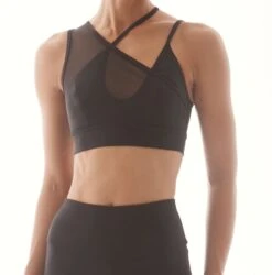Lanston Lift Mesh Asymmetrical Bra