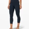 Lululemon Align Crop 21" -EQUINOX Sales LW6BGDS 031382 1 WithLogo