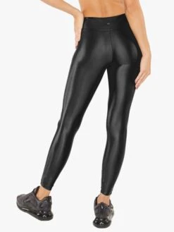 Koral Lustrous High Rise Legging -EQUINOX Sales Lustrous high rise legging black back bottom