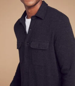 Faherty Legend Sweater Shirt -EQUINOX Sales MKF2041 HBT crop shoulder