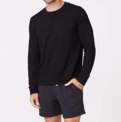 Monrow Supersoft Crew Neck Sweatshirt