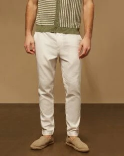 Stretch Linen Traveler Pant