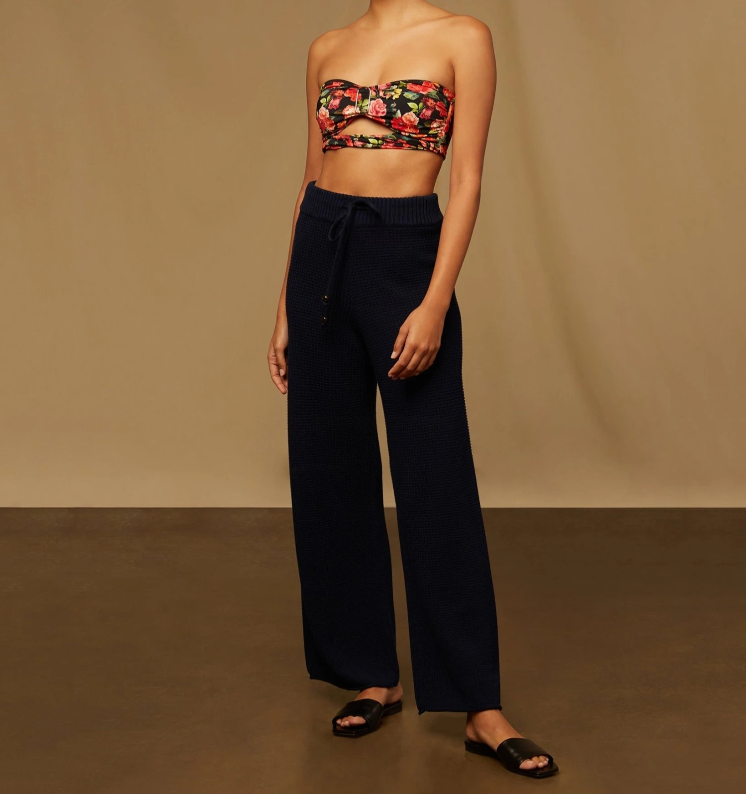 Cotton Waffle Sweater Pull On Pant 5 Cotton Waffle Sweater Pull On Pant - Image 5