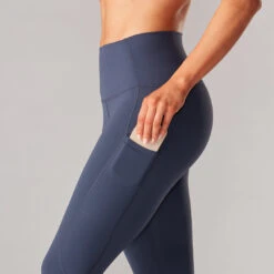 Stash & Dash 7/8 Leggings 26 Stash & Dash 7/8 Leggings -EQUINOX Sales S22Apparel 7.8StashAndDashTight Navy Detail3