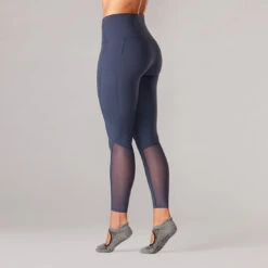 Stash & Dash 7/8 Leggings 25 Stash & Dash 7/8 Leggings -EQUINOX Sales S22Apparel 7.8StashAndDashTight Navy Side