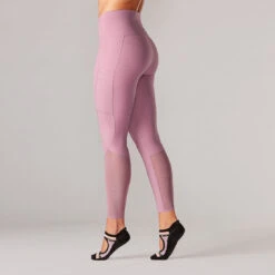 Stash & Dash 7/8 Leggings 19 Stash & Dash 7/8 Leggings -EQUINOX Sales S22Apparel 7.8StashAndDashTight Wisteria Side
