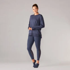 Cozy Sweatshirt -EQUINOX Sales S22Apparel CozySweatshirt Navy Full