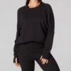 Cozy Sweatshirt -EQUINOX Sales SS23 Apparel Cozy Sweatshirt Ebony Front