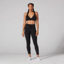 Adjustable Studio Bra -EQUINOX Sales SS23 Apparel Studio Bra Ebony Full