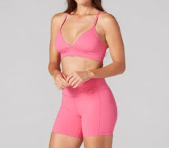 Adjustable Studio Bra -EQUINOX Sales SS23 Apparel Studio Bra Hot Pink Front 3e456408 5144 4766 83a6 7c90f889a504