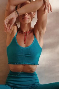 Spiritual Gangster Hart Seamless Crop Tank -EQUINOX Sales SU33676011 CAB SU33677022 CAB 15013