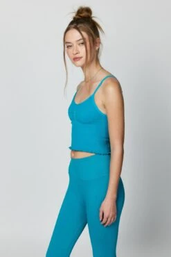 Spiritual Gangster Hart Seamless Crop Tank -EQUINOX Sales SU33676011 CAB 885