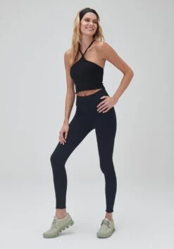 Spiritual Gangster Seamless Halter Top -EQUINOX Sales SU33676016 BLK 6127