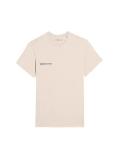 Pangaia 365 Cotton T-Shirt -EQUINOX Sales Seaweed Fiber T Shirt Sand 1