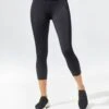 Michi Stardust Crop Legging -EQUINOX Sales Stardust Crop Legging Black 1