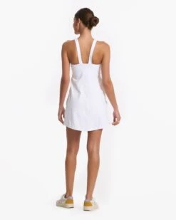 Vuori Volley Dress -EQUINOX Sales VW604WHT SP22 W ECOMM FULL 8584