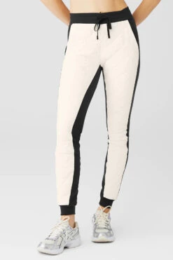 Alo Yoga High Waist Moto Puffer Pant