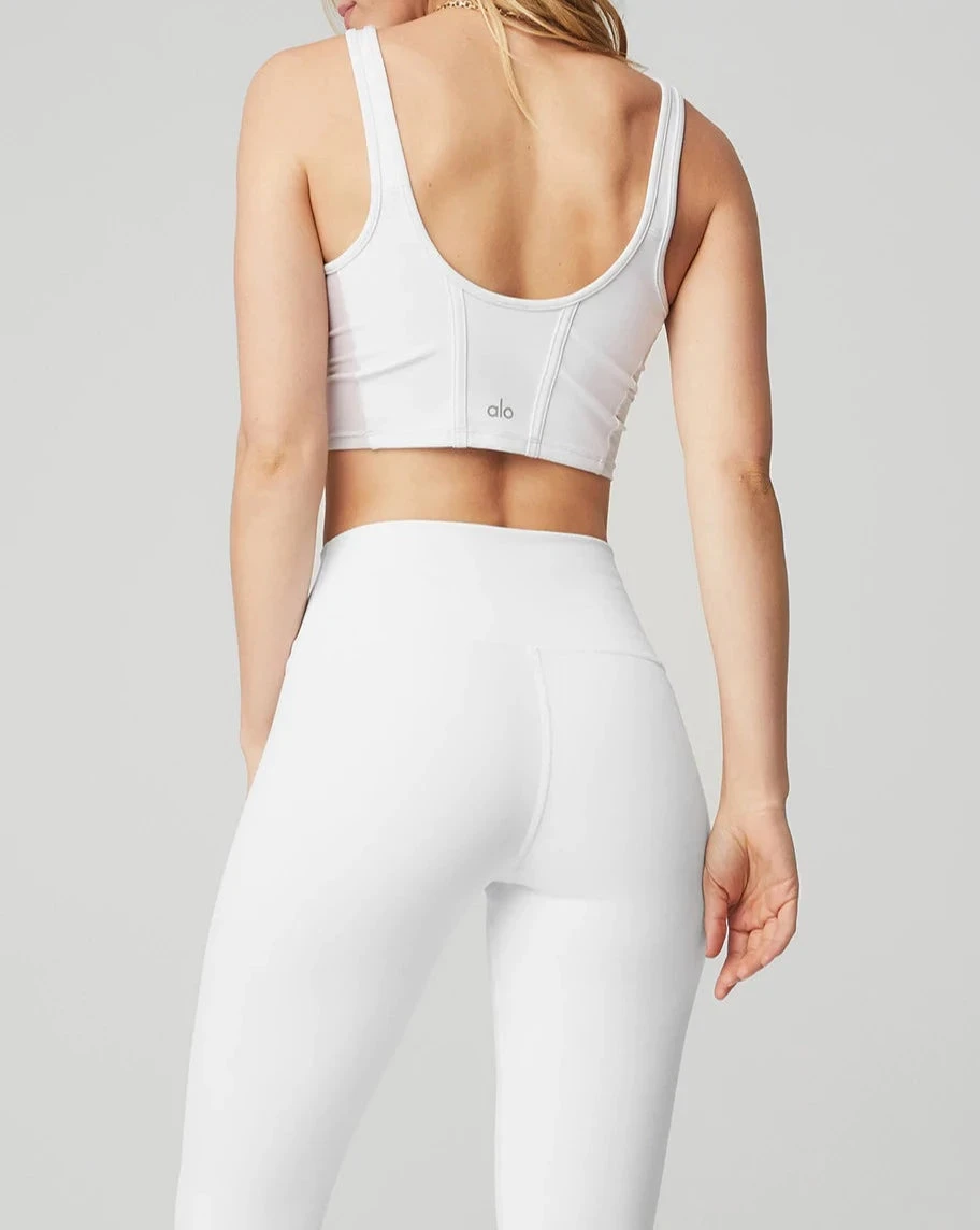 Alo Yoga Airbrush Mesh Corset Tank 6 Alo Yoga Airbrush Mesh Corset Tank - Image 6