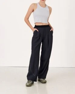 ENVT Leo Wide Leg Pant -EQUINOX Sales leo pants navy 04 50003dd5 9028 4b98 a531 1a0d959fbc12